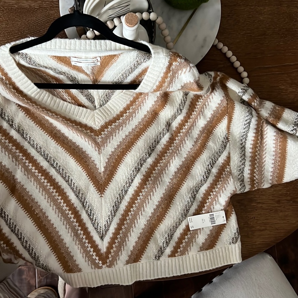 Anthropologie Luna Shimmer Sweater XS/S - Picture 2 of 7